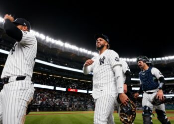 Luis Garcia Jr.'s grand slam played a pivotal role in the Yankees' 9-3 win over the Astros, New York, August 27, 2026.
