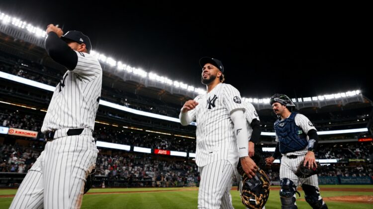 Luis Garcia Jr.'s grand slam played a pivotal role in the Yankees' 9-3 win over the Astros, New York, August 27, 2026.