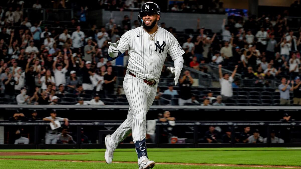 Luis Garcia Jr.'s grand slam played a pivotal role in the Yankees' 9-3 win over the Astros, New York, August 27, 2026.