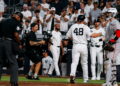 Paul Goldschmidt hit in the only home run in the Yankees' 1-0 win over the Red Sox, New York, August 28, 2026.