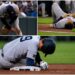 Ryan McMahon was seen bleeding and then writhing in pain during the Yankees' 5-3 win over the Orioles, Baltimore, August 19, 2026.