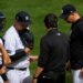 Ryan Weathers exited the game in the fourth with forearm injury in the Yankees' 4-3 loss to the Blue Jays, New York, August 22, 2026.