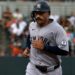 Trent Grisham's three RBIs gave the Yankees' 3-1 win over the Orioles, Baltimore, August 19, 2026.