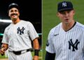 Video cameras caught Will Warren yelling in frustration at Trent Grisham "God DAMN it, dude!" after the OF's misplay in the Yankees' 10-5 win over the Mariners, New York, August 12, 2026.