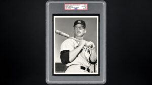 Why a non-autographed Mickey Mantle card fetched an astonishing $3M