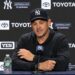 Aaron Boone speaks after the Yankees' 6-4 comeback win over the Rays, New York, September 24, 2026.