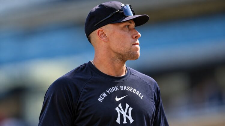Yankees captain Aaron Judge admitted that his latest calf strain was a soleus injury, Phoenix, Arizona, September 19, 2026.