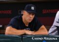 Yankees captain Aaron Judge at Chase Field, Phoenix, Arizona, September 19, 2026.
