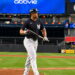Yankees captain Aaron Judge had live BP at Yankee Stadium, New York, September 28, 2026.