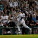 Austin Wells came off the bench to hit the decisive two-run single in the Yankees' 6-3 win over the Angels, Anaheim, September 2, 2026.
