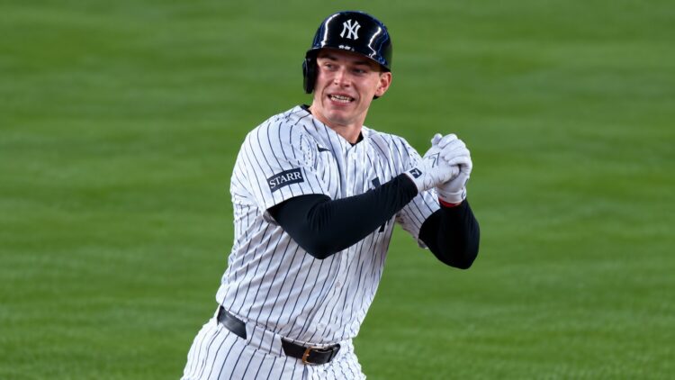 Ben Rice hits HR no. 40 and 41 of the season in the Yankees' 9-2 win over the Rays, New York, September 23, 2026.