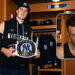 Cam Schlittler won the team MVP award after the Yankees' 2-0 win over the Mets, New York, September 13, 2026. Inset: Aaron Judge