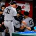 Cam Schlittler pitched eight innings to notch a record in the Yankees' 6-3 win over the Angels, Anaheim, September 2, 2026.