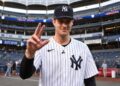 Cam Schlittler struck out 10 for 1 ER in 7 innings in the Yankees' 5-3 win over the Rockies, New York, September 8, 2026.