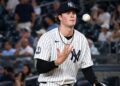 Cam Schlittler ended his 33-start season with 1.95 ERA in the Yankees' 6-4 win over the Rays, New York, September 24, 2026.