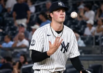 Cam Schlittler ended his 33-start season with 1.95 ERA in the Yankees' 6-4 win over the Rays, New York, September 24, 2026.