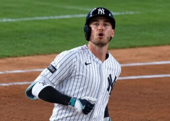 Cody Bellinger hit homer no. 13 in the Yankees' 6-1 win over the Rockies, New York, September 9, 2026.