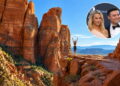 New York Yankees star Anthony Volpe's girlfriend Elle Jowett is at Sedona Cathedral Rock, Arizona, Sept. 19, 2026.