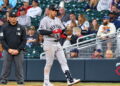George Lombard Jr. is in action during the Yankees' 8-1 win over the Twins, Minnesota, September 15, 2026. CC Sabathia wants the Yankees to better handle youngsters like him and Volpe.