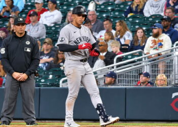 George Lombard Jr. is in action during the Yankees' 8-1 win over the Twins, Minnesota, September 15, 2026. CC Sabathia wants the Yankees to better handle youngsters like him and Volpe.