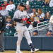 George Lombard Jr. is in action during the Yankees' 8-1 win over the Twins, Minnesota, September 15, 2026. CC Sabathia wants the Yankees to better handle youngsters like him and Volpe.