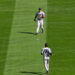 George Lombard Jr's error allowed the Twins' walk off 5-4 win over the Yankees in 13th inning, Minnesota, September 16, 2026.