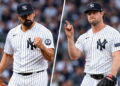 A day after Carlos Rodon's shutout win over Rays, Gerrit Cole restricted them to 2 ER in the Yankees' 9-2, New York, September 23, 2026.