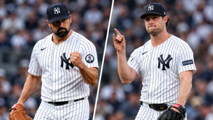 A day after Carlos Rodon's shutout win over Rays, Gerrit Cole restricted them to 2 ER in the Yankees' 9-2, New York, September 23, 2026.