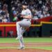 Gerrit Cole earned his 162nd win, the highest ever for a no. 1 draft pick, in the Yankees' 9-2 win over the Diamondbacks in Phoenix, Arizona, September 18, 2026.