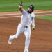 Heliot Ramos rounds bases after 3-run homer in the Yankees' 5-3 win over the Rockies, New York, September 8, 2026.