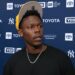 Jazz Chisholm Jr. speaks to reporters after the Yankees' 6-1 loss to the Rays, New York, September 22, 2026.
