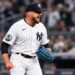 John Schreiber closed the Yankees' 9-0 rout of the Red Sox at Yankee Stadium, New York, September 29, 2026.