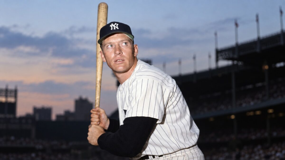 A Mickey Mantle photo, found in a garage sale fetched $20,740.