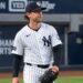 Ryan McMahon reacts after an error in the fifth during the Yankees' 6-1 loss to the Rays, New York, September 22, 2026.