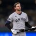 Ryan McMahon reacts after he was struck out in the Yankees' 5-4 loss to the Twins, Minnesota, September 16, 2026.