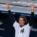 Spencer Jones celebrates after the Yankees' 9-2 win over the Rays, New York, September 23, 2026.