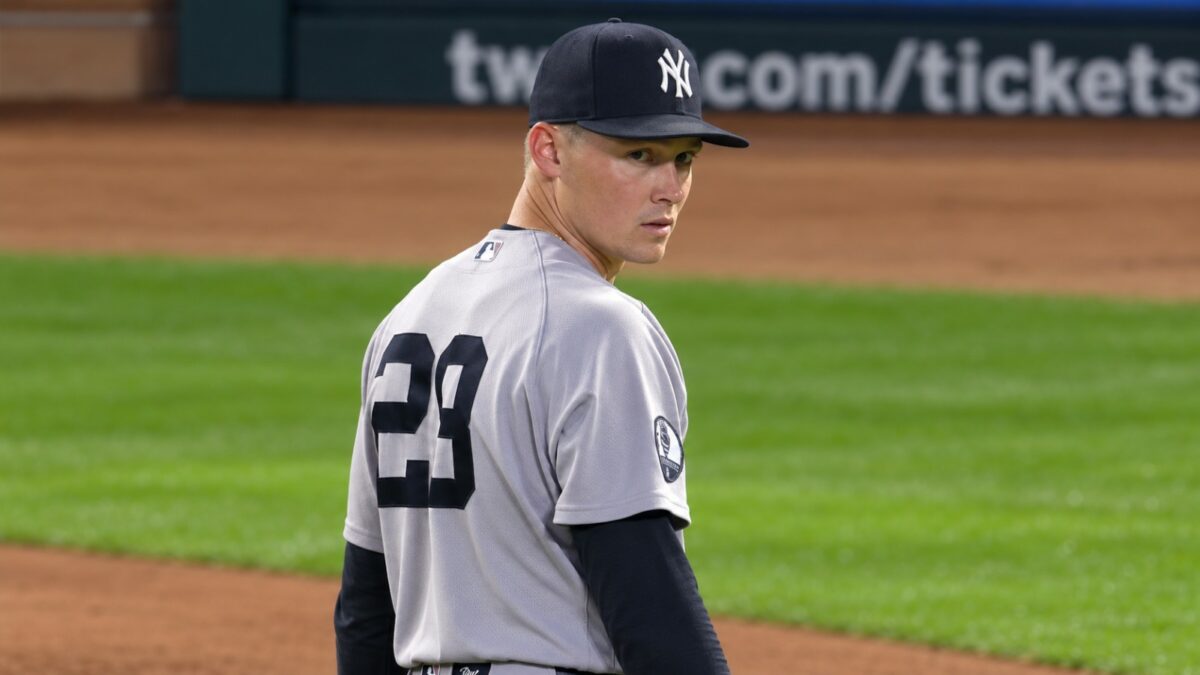 Will Warren pitched a career-high 24 changeups in scoreless 6.1 IP as the Yankees shutout the Cubs 2-0 at Wrigley Field, Chicago, July 31, 2026.