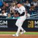 Will Warren celebrates after an out in the Yankees' 6-1 win over the Rockies, New York, September 9, 2026.