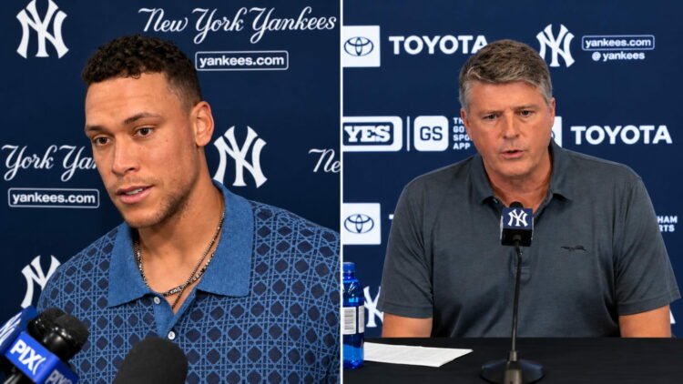 Yankees owner Hal Steinbrenner counters Aaron Judge's roster demand with reminder about player accountability. Oct. 21, 2026