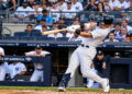 First baseman Jake Bauers played for the Yankees between