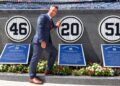 Yankees legend Jorge Posada is at Yankee Stadium Monument Park’s No. 20 plaque dedicated to him.