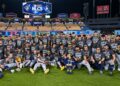 Milwaukee Brewers beat the LA Dodgers 6-4 to win the NLCS, October, 15, 2026, Los Angeles.