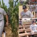 The Yankees led by Aaron Judge appear just before taking on the White Sox at the Field of Dreams on Thursday in Dyersville, Iowa, August 2021.