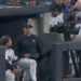 Aaron Boone after he made the tough decision to bench Gleyber Torres during Friday night’s 8-5 loss to the Toronto Blue Jays, on August 3.