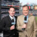 YES Network broadcasters Michael Kay and John Flaherty shared some awkward tension as the Yankees played Chicago Cubs at Wrigley Field.