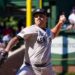 Yankees starter Nestor Cortes delivers a pitch during the game against the Cubs in Chicago on Saturday