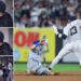 Aaron Boone shouts, Jazz Chisholm steals home plate, and Bobby Witt Jr. argues with umpire in the Yankees' 6-5 win over the Royals in New York on Oct. 5, 2024.