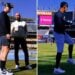 Yankees' captain Aaron Judge is with Derek Jeter and practices at Yankee Stadium.