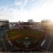 Yankee Stadium, just hours before the game between the Yankees and Dodgers on Monday, Oct. 28, 2024, in the Bronx, New York.